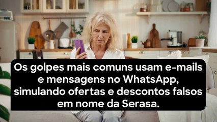 Vídeo - 4 em cada 10 idosos já caíram em fraudes financeiras: Serasa lança ferramenta para realizar denúncias