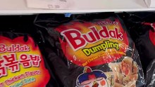 Samyang buldak dumplings f #samyangdumpling #uk #oreemart #croydon #asmr #mukbang #mukbang #samyang