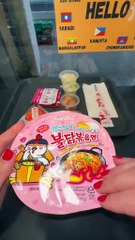 Samyang carbonara + Onigiri, #oreemart #conveniencestore #samyang #ramen #onigiri