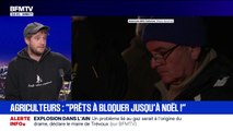 Colère des agriculteurs: Thomas Gibert (confédération paysanne) appelle “à continuer jusqu’aux fêtes s’il le faut”