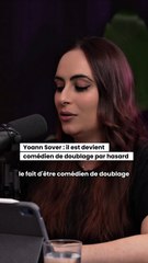 Il devient comédien de doublage par hasard !