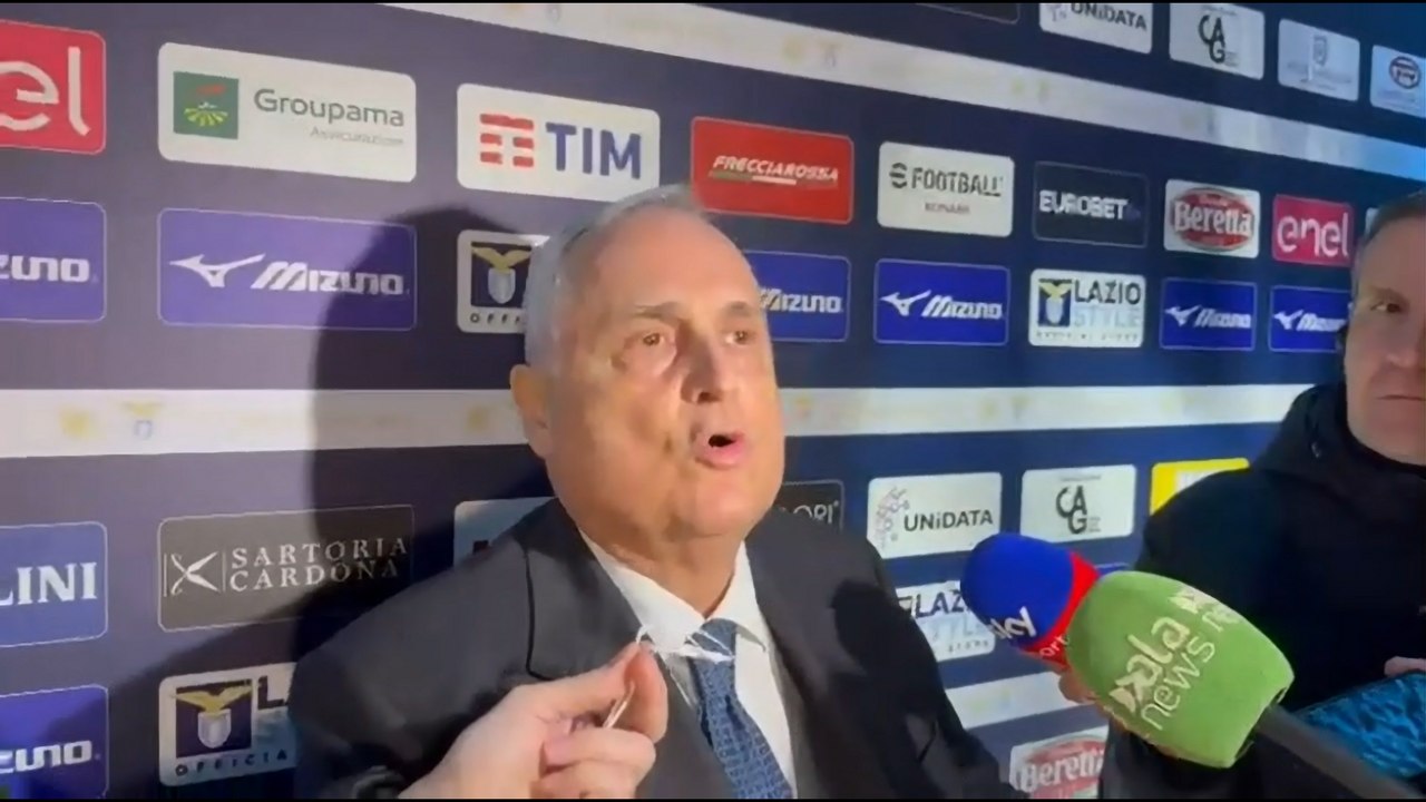 Natale 2025, Lotito: "Lazio, mercato, arbitri e tifosi. Vi dico tutto. E domani..." - VIDEO