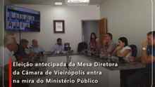 Eleição antecipada da Mesa Diretora da Câmara de Vieirópolis entra na mira do Ministério Público