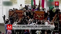 Legisladoras del Congreso CdMx protagonizan pelea durante debate por extinción del InfoCDMX