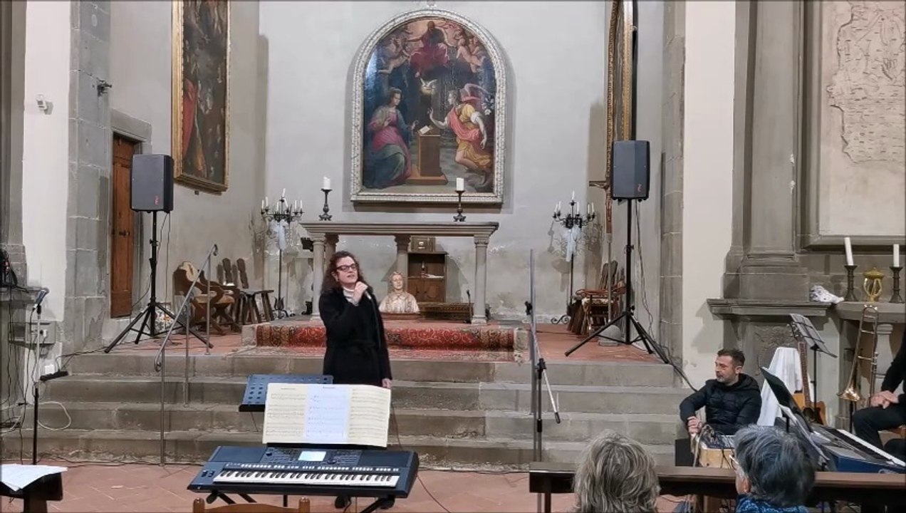 23-12-2023 - MATILDE TREBBI CANTA E PRESENTA NATALE IN CORO ALLA PIEVE SAN GIOVANNI