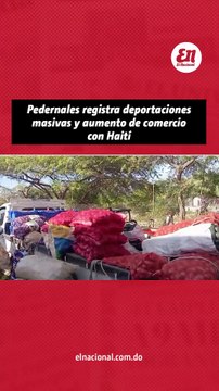 Pedernales registra deportaciones masivas y aumento de comercio con Haiti