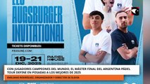 Con jugadores campeones del mundo, el Máster Final del Argentina Pádel Tour define en Posadas a los mejores de 2025