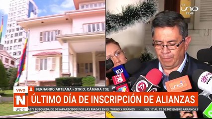 ÚLTIMO DÍA DE INSCRIPCIÓN DE ALIANZAS