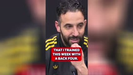 Has Amorim finally abandoned the back five?