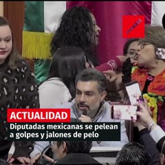 Diputadas mexicanas se pelean