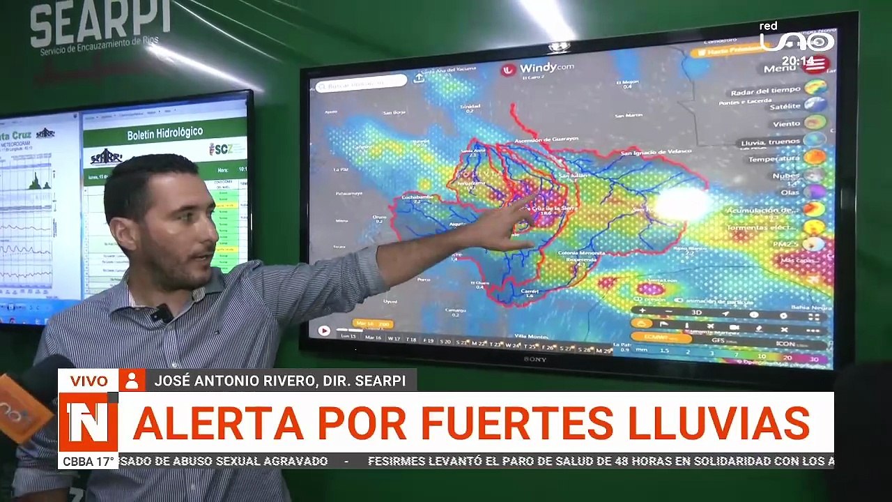 ALERTAN A POBLADORES CERCA DE LOS RIOS POR LAS LLUVIAS