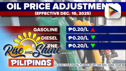 Dagdag-bawas sa presyo ng mga produktong petrolyo, epektibo ngayong araw