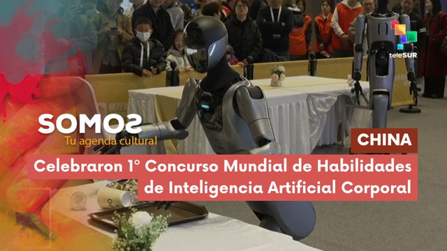 Celebraron 1º Concurso Mundial de Habilidades de Inteligencia Artificial Corporal SOMOS 15-12-2025
