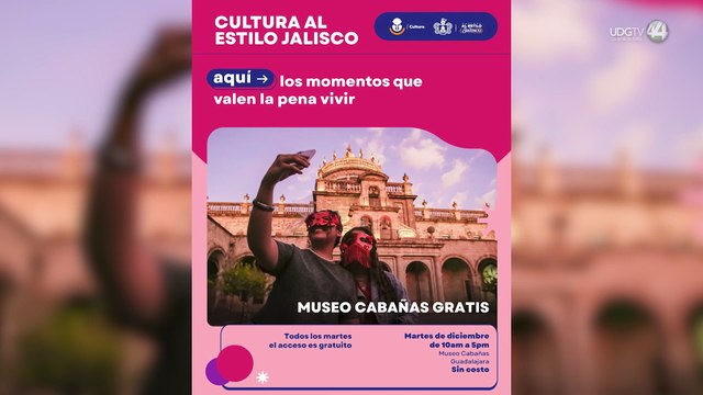 Accesos gratuitos y exposiciones activas en la programación decembrina del Museo Cabañas