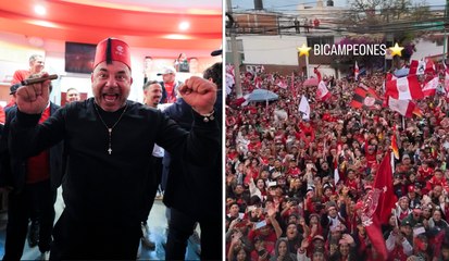 Turco Mohamed se une a los festejos del Bicampeonato de Toluca y así es recibido por la afición