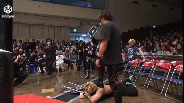 DDT BE AMBITIOUS ~Autumn Battle Rhapsody~ KO-D Tag Team Championship Strange Love Connection (KANON & MAO) vs DAMNATION T.A (Daisuke Sasaki & Hideki Okatani)