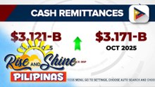 Pumasok na cash remittances ng overseas Filipinos nitong Oktubre, tumaas