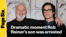 See the dramatic moment Rob Reiner's son Nick was arrested for his parents' murder