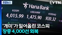 '개미'가 밀어올린 코스피...장중 4,000선 회복 / YTN