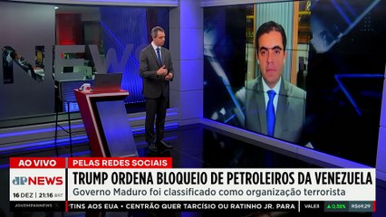 Trump ordena bloqueio a petroleiros da Venezuela sob sanção