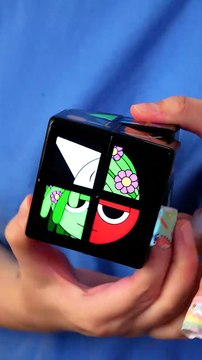 Can you gather Sprunki in the WowCube? 🧚‍♂️🎒 #WowCube