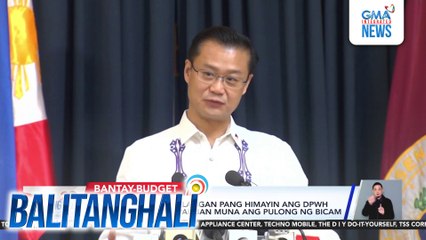 Sen. Gatchalian - Kailangan pang himayin ang DPWH budget kaya ipinagpaliban muna ang pulong ng Bicam | Balitanghali
