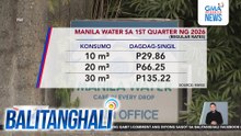 Dagdag-singil ang sasalubong sa 2026 sa mga customer ng Manila Water at Maynilad, ayon sa MWSS | Balitanghali