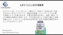 Eポリリジンの世界市場レポート2025-2031