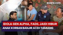 The Real Idola Gen Alpha, Momen Seru Fadil Jaidi Hibur Anak-Anak di Aceh Tamiang