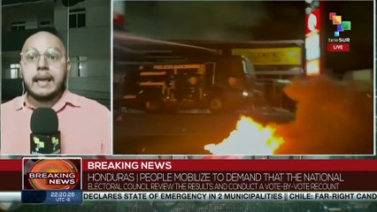 BN l Repression and violence against the protesters in Honduras