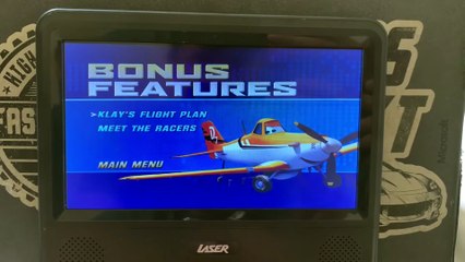 Planes (2013) DVD Menu Walkthrough DVD Australia