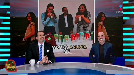 Andrea Chávez probó la leche del Bienestar | Qué Importa