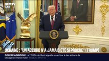 Ukraine: Donald Trump affirme qu'un accord 