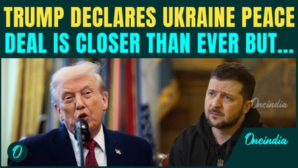 BREAKING: Trump Says Ukraine Peace Deal CLOSER Than Ever | U.S Forced Zelensky To Cede Donbas?