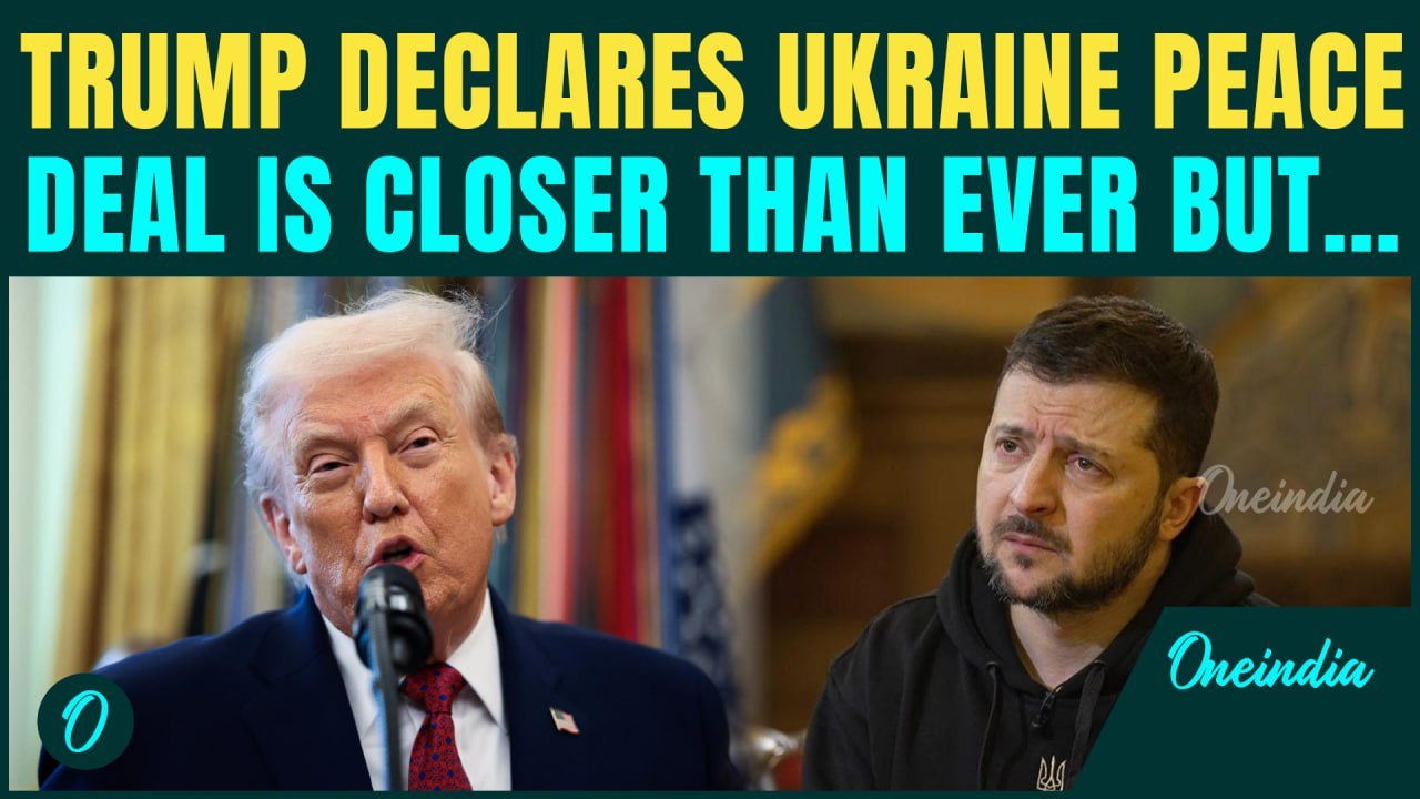 BREAKING: Trump Says Ukraine Peace Deal CLOSER Than Ever | U.S Forced Zelensky To Cede Donbas?