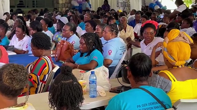 Ministè kondisyon fanm ak dwa fanm klotire 3 jounen eta jenewo yo tap òganize nan vil Okay