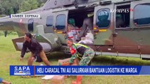 Heli Caracal TNI AU Salurkan Bantuan Korban Banjir di Aceh Tengah | SAPA PAGI