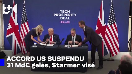 Les États-Unis suspendent un investissement milliardaire dans la tech britannique