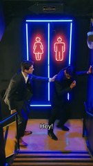 Matt, the boss by day, transforms into a meek call boy at night and climbs into Claire's bed.