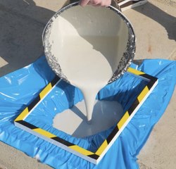 A Creative Repair for a Damaged Pothole #fblifestyle