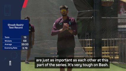 Bashir absence shows England make tough decisions - Stokes