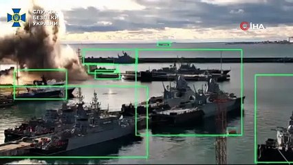 Ukrayna, Rusya’ya ait denizaltıyı vurdu