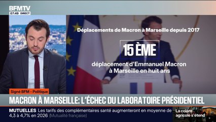 SIGNÉ BFM - Emmanuel Macron "avait promis de faire Marseille en grand mais il y a un risque qu'il laisse finalement Marseille en plan"