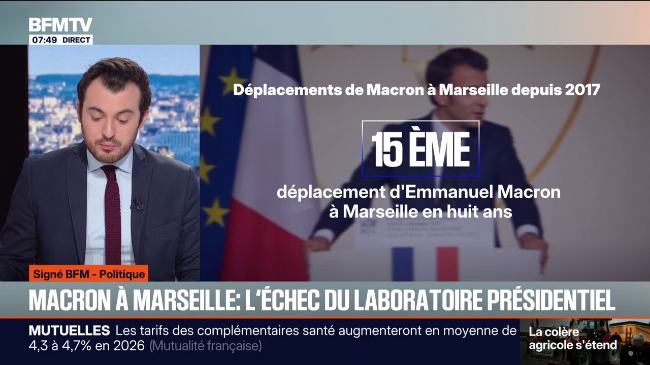 SIGNÉ BFM - Emmanuel Macron "avait promis de faire Marseille en grand mais il y a un risque qu'il laisse finalement Marseille en plan"