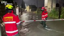 Lluvias en Comunidad Valenciana y Región de Murcia durante el paso de la borrasca 'Emilia'