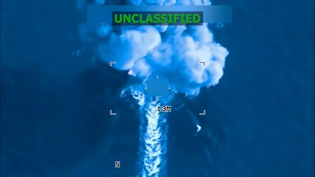 EEUU mata a 8 tripulantes de supuestas narcolanchas en el Pacífico