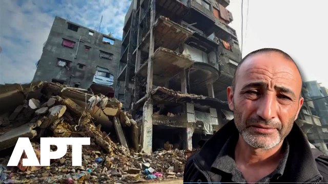 We Prayed for Rain… Now We Fear It – Storms Collapse War-Damaged Buildings in Gaza | APT