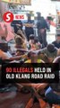Immigration Dept nabs 90 illegals in KL raid