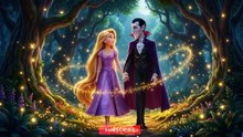 Rapunzel & Dracula 🌙 | A Magical Friendship Story | 3D Cartoon Animation