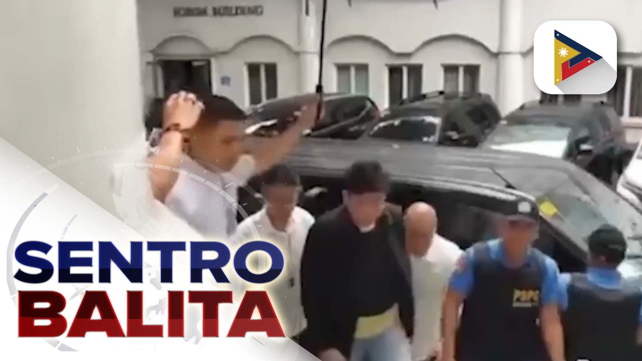 Dating DPWH officials Brice Hernandez at JP Mendoza, humarap sa DOJ para sa preliminary investigation